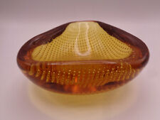 60er Années Murano Sommerso Cendrier D'Italie