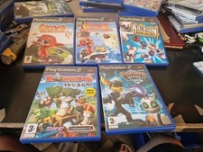 lot de 5 Jeux PS2- aventures , plateformes .. TBE + livrets .. Ref  8