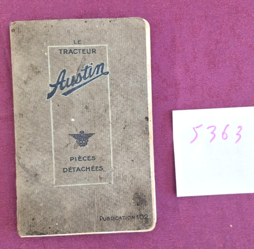 5363 tracteur austin - n°5363,