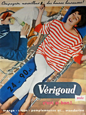 PUBLICITÉ DE PRESSE 1957 SODA