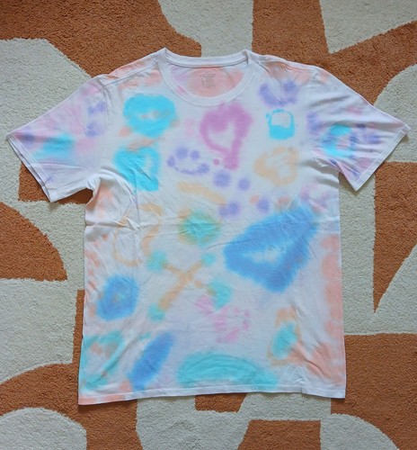 Shirt tie dye - tie-dye, pastel