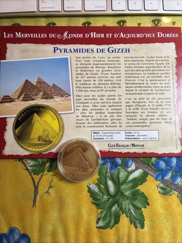 Jolie médaille plaqué - médaille,