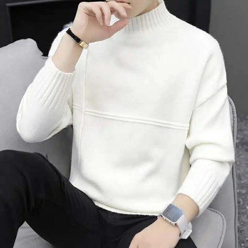 Hommes col roulé pull tricot - hommes,