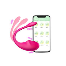 Oeuf Vibrant connecté double Stimulation Vibromasseur Point G Clitoris Sextoy ?