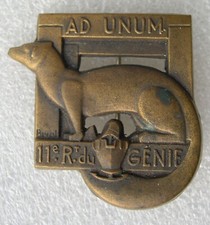 INSIGNE 11° REGIMENT DU GENIE