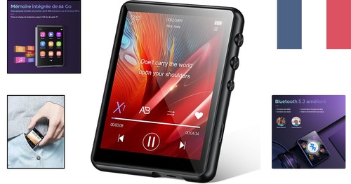 Lecteur mp3 bluetooth 3 - mp3, 5.3