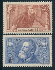 Timbre France 318/319** Jean