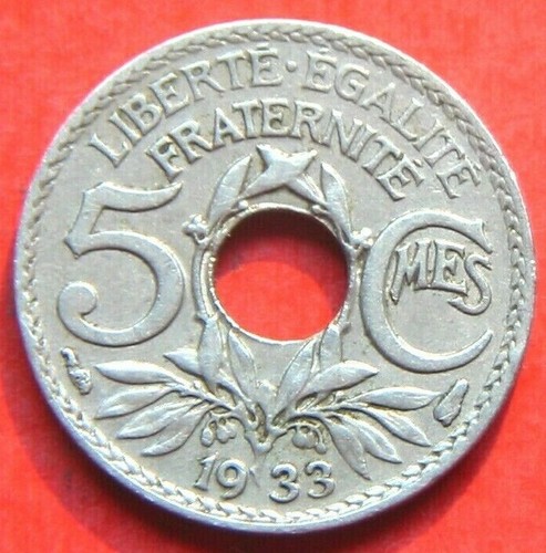 Centimes lindauer 1933 - 5,