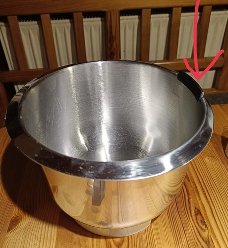 Bosch mum pièce bol inox - mum,
