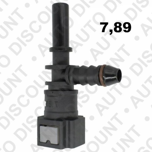 Raccord rapide double durite