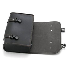 Sacoche de selle moto, cuir PU, trousse à outils, bagage latéral moteur, sac voy