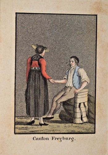 Canton freyburg gravure - canton,
