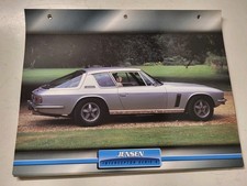 Carte Fiche Voitures D'exception JENSEN Interceptor Serie 4