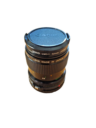 Canon macro lens 50mm 3 - macro, 1:3.5