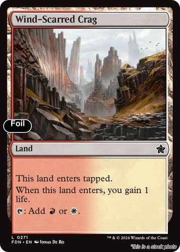 Wind scarred crag - wind-scarred, [fdn