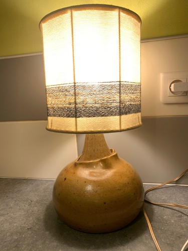 Lampe vintage céramique