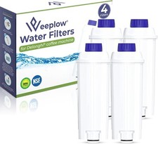 4 Filtres à Eau Compatibles DLSC002, Delonghi Magnifica, Dinamica, Autentica