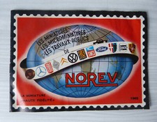 #Véhicule miniature# Catalogue Norev 1965 (16 pages)