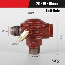 Outil de connecteur de vanne anti-retour à fil mâle 3 ports pour compresseur d