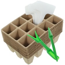  Kit Jardinage Plateau De Germination Coupe Semis Pots Propagation