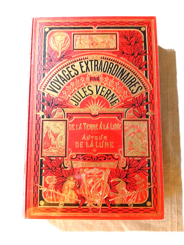Cartonnage jules verne hetzel - cartonnage,