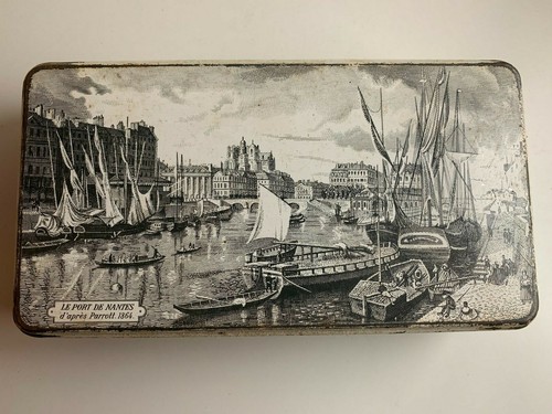 Ancienne boite metal - boite,