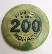 Jeton Casino 500 Francs Monaco. Vendu en état. REF67440