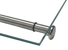 1 Taquets de Rayonnages Inox