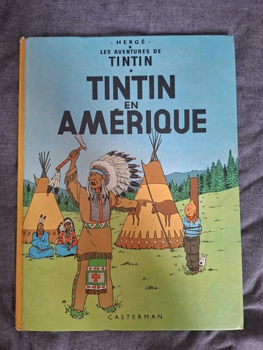 Tintin amérique casterman - en,