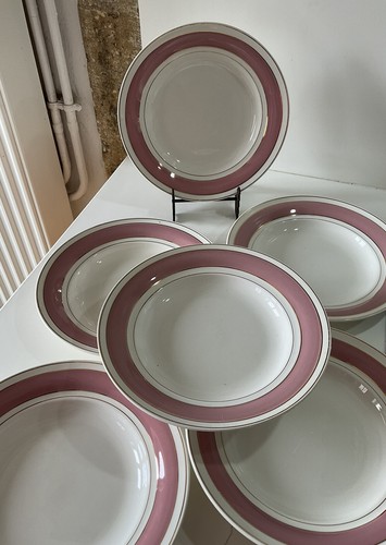Assiettes creuses anciennes - creuses,