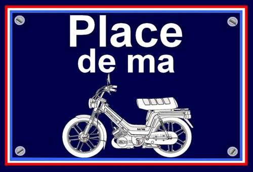 Plaque place de ma - place,