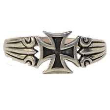 Bague Croix De Fer Maltais En