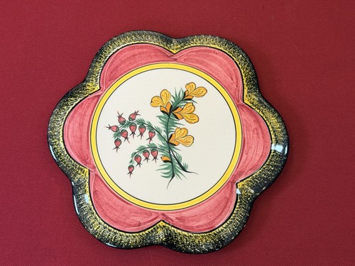 Dessous plat faïence henriot - dessous,