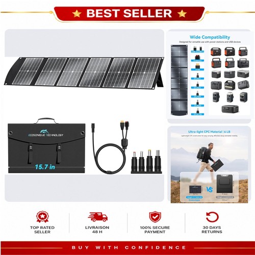 Panneau solaire portable