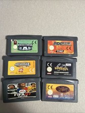 Lot 6 jeux Gameboy Advance 