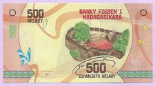 500 Ariary MADAGASCAR 2017