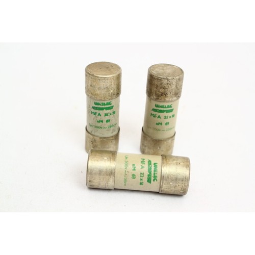 3pcs unelec microfuse fusible - unelec,