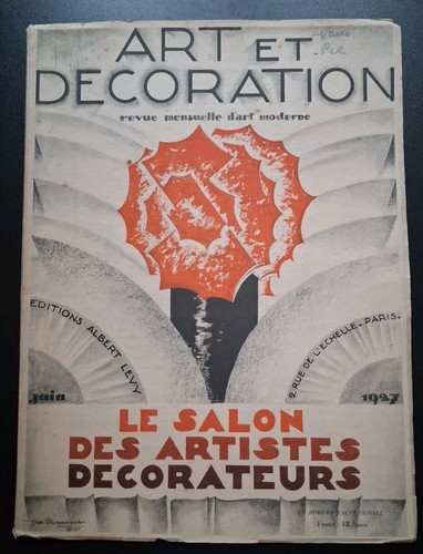 Art décoration juin - dÉcoration., 1927