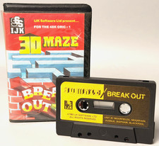 3D Maze / Break Out Oric-1 48K