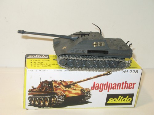 Solido char jagdpanther gris - solido,,