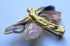 Superbe broche style art déco