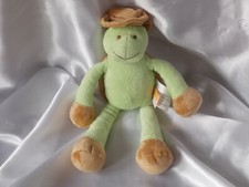 Doudou tortue vert, marron, carapace, Kimbaloo, La Halle