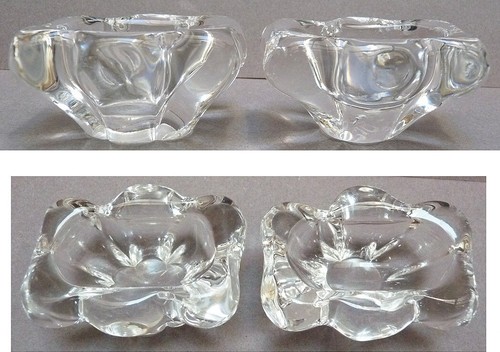 Petites salière cristal - 2, en