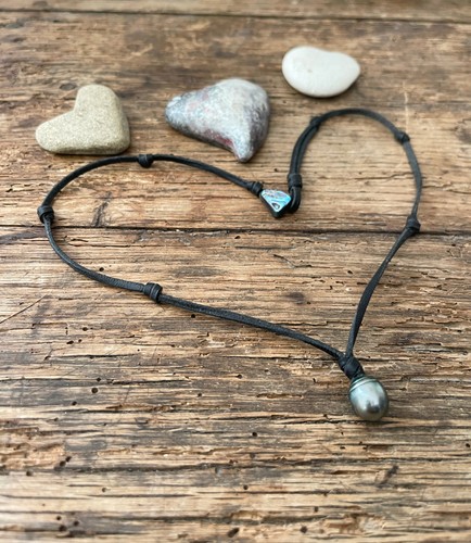 Collier belle perle tahiti - perle,