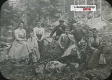 Famille, promenade, photo