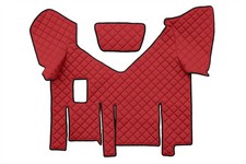 CAMION Tapis de milieux pour IVECO STRALIS XP MANUAL Avec réfrigérateur ROUGE