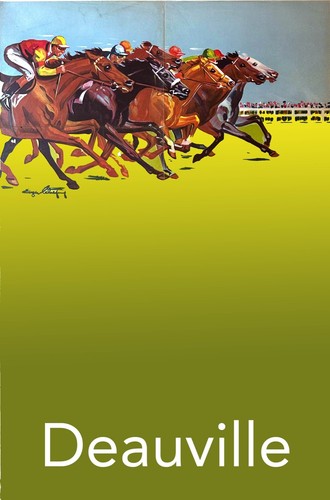 Affiche poster deauville - affiche,