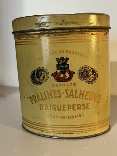 Boîte ancienne tole litho - boîte,