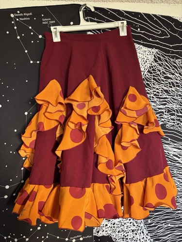 Midi handmade burgundy and - midi,