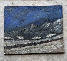 Huile sur toile Empâtement